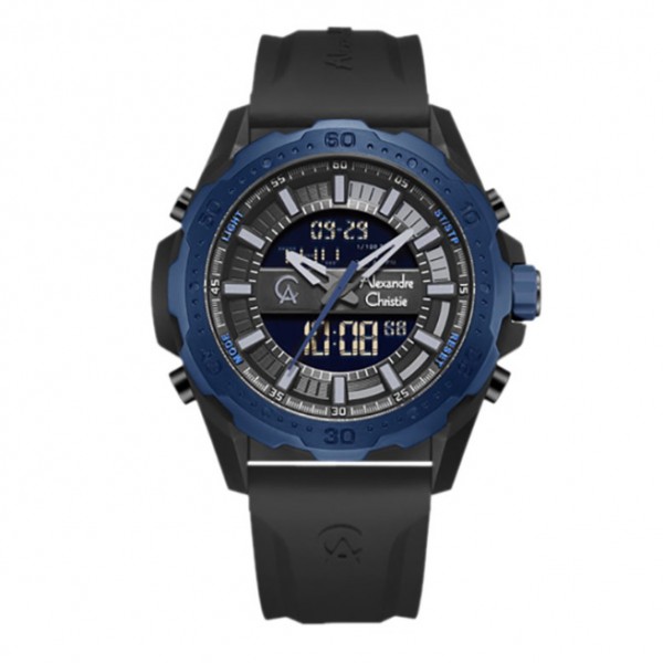 Alexandre Christie AC 9370 Black Blue MHRUBBA